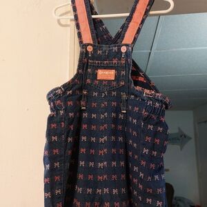 OshKosh Vintage Vestbak Overalls 6X